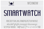 smart watch font, a Font by weknow (Thumbnail 2 of 5)