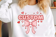 Custom Valentine Coquette Png, an Illustration by SinaCreation (Thumbnail 4 of 11)