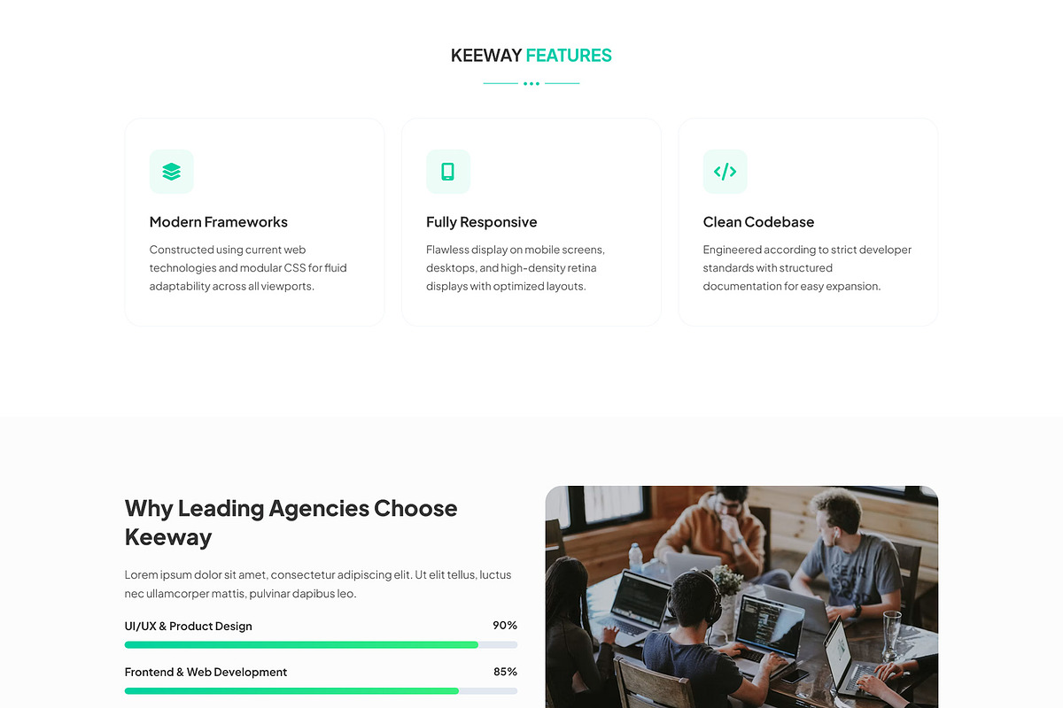 Keeway - Business WordPress Theme, a WordPress Template by Themesvila (Photo 2 of 10)