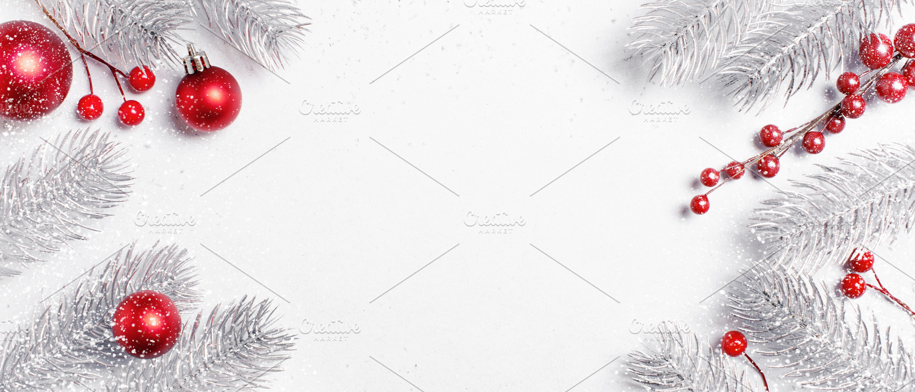 White Christmas banner, a Holiday Photo by AlinaKho