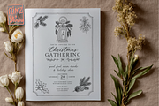 Christmas Ornament & Greenery SVG, a Seasonal Illustration by RimzStudio (Thumbnail 8 of 9)