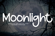 Moonlight | Script Font, a Script Font by Scratchones (Thumbnail 1 of 8)