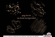Gold Glitter Overlays Sublimation, a Decorative Illustration by EdeniaArtStudio (Thumbnail 2 of 15)