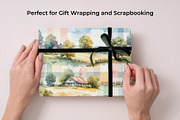 Cottagecore Linen Seamless Patterns, a Pattern Graphic by Anna Design Studio (Thumbnail 6 of 6)