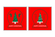 Happy Christmas Design, a Decorative Illustration by Lakhan1998 (Thumbnail 3 of 6)