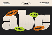 Bloxerif, a Serif Font by graphicook (Thumbnail 7 of 10)