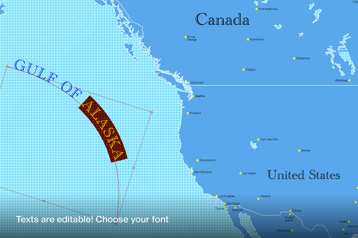 World Vector Map, a Graphic by Fucina™ (Photo 5 of 6)