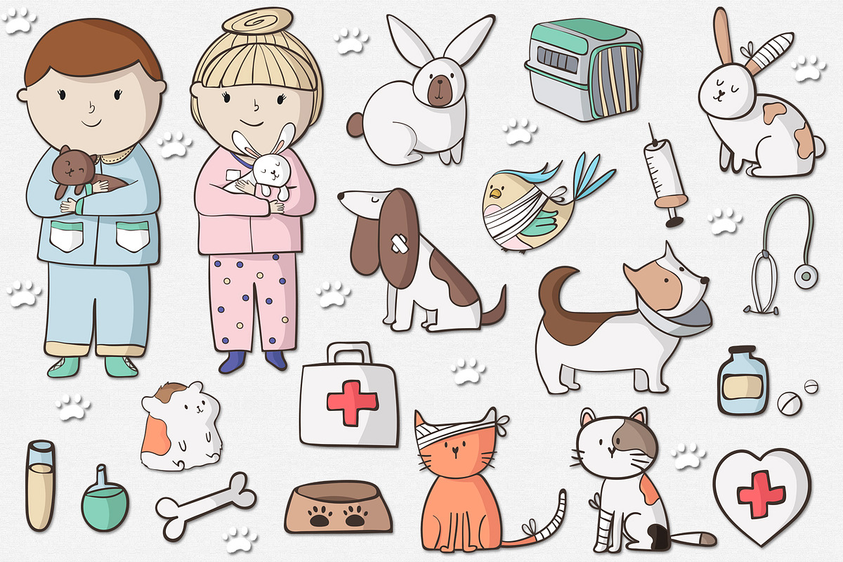 Be A Vet Set, an Illustration by clipick (Photo 2 of 5)