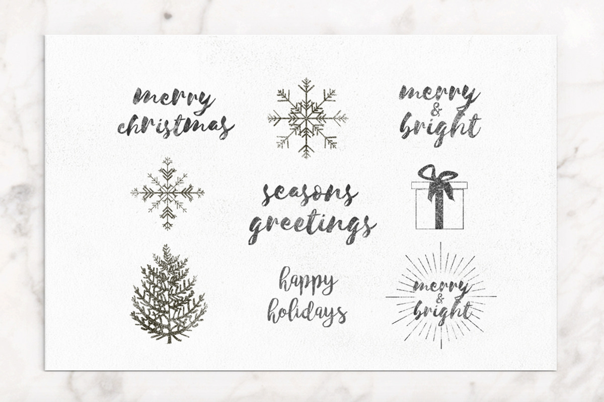 Vintage Christmas Photo Overlays, a Templates & Theme by Aloha Philly (Photo 7 of 17)