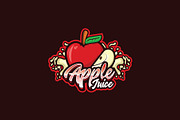 Apple Juice Mascot Logo Template, a Branding & Logo Template by HasnainGFX (Thumbnail 3 of 3)