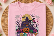 Spooky Halloween PNG, a Seasonal Illustration by DreamCafeArt (Thumbnail 2 of 6)