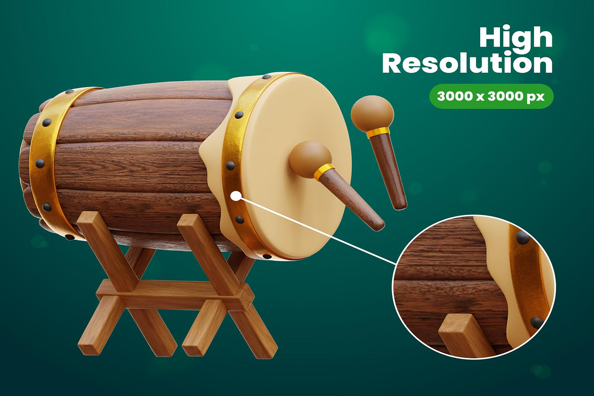 Ramadan and Eid Mubarak 3D Icons, an Object Illustration by Lumina_ui_ux202 (Photo 3 of 6)