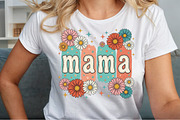 Boho Floral Mama Mother's Day PNG, an Illustration by Sublimation Artist (Thumbnail 6 of 9)