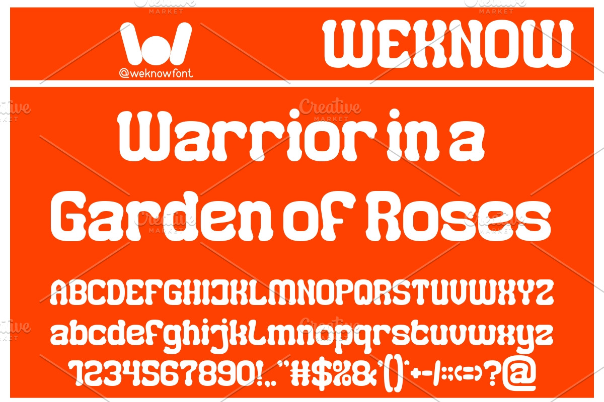Smile Back font, a Font by weknow (Photo 3 of 8)