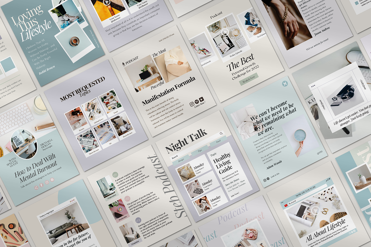 Instagram Podcast Starter Kit, a Social Media Template by Analogi Studio (Photo 17 of 27)