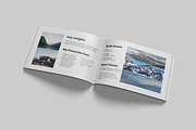 Landscape Book Mockup, a Mockup by DxSLEX (Thumbnail 4 of 5)