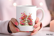 Spring Flowers Pathway Clipart Png, an Illustration by Craft Nest (Thumbnail 7 of 9)