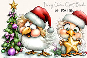 Funny Chicken Clipart Bundle., a Seasonal Illustration by SVGArt (Thumbnail 1 of 5)