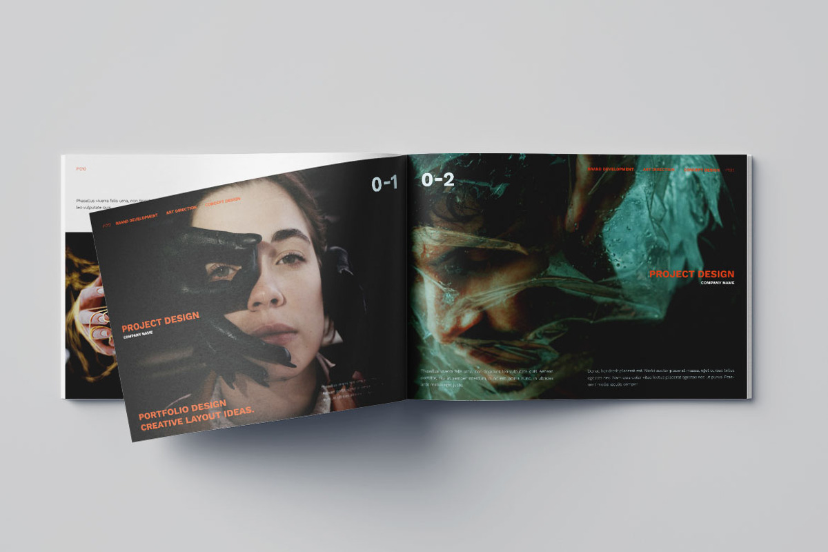 Graphic Design Portfolio Vol.20, a Brochure Template by Bewalrus Studio (Photo 10 of 10)