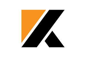 Letter K Logo, a Branding & Logo Template by Rhealea_Design