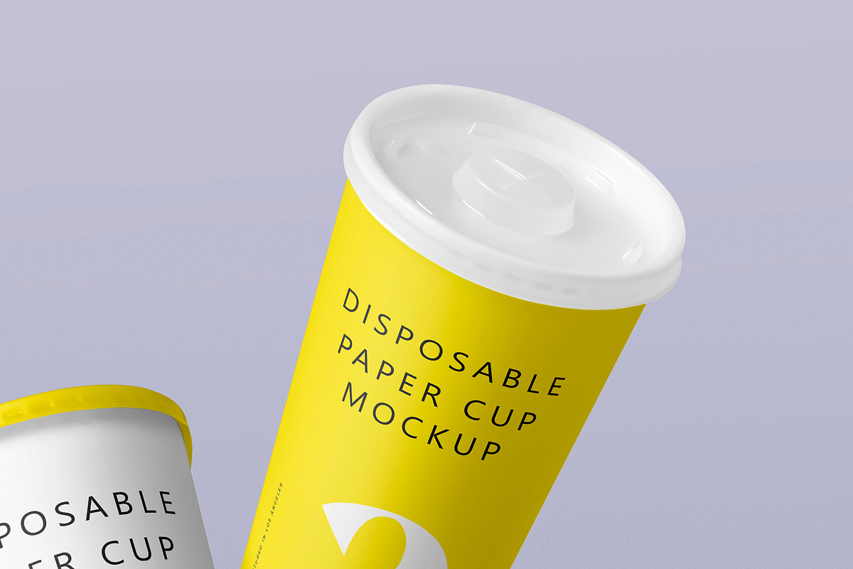 Disposable Paper Cup Mockup, a Product Mockup by MockupCraft (Photo 4 of 4)