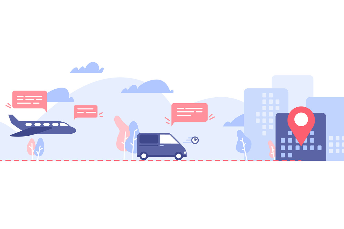 Order delivery online tracking, a Technology Illustration by Good Studio (Photo 3 of 3)