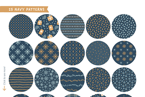 Christmas Doodle Patterns