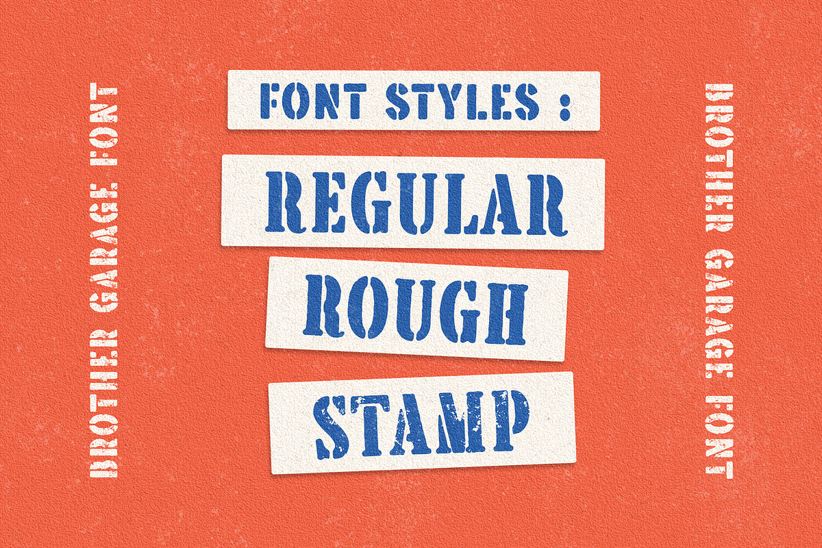 Brother Garage - Display Font, a Serif Font by Edignwn Type (Photo 11 of 12)