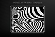 Op Art - Vector backgrounds bundle, a Background Graphic by RDShop (Thumbnail 2 of 14)