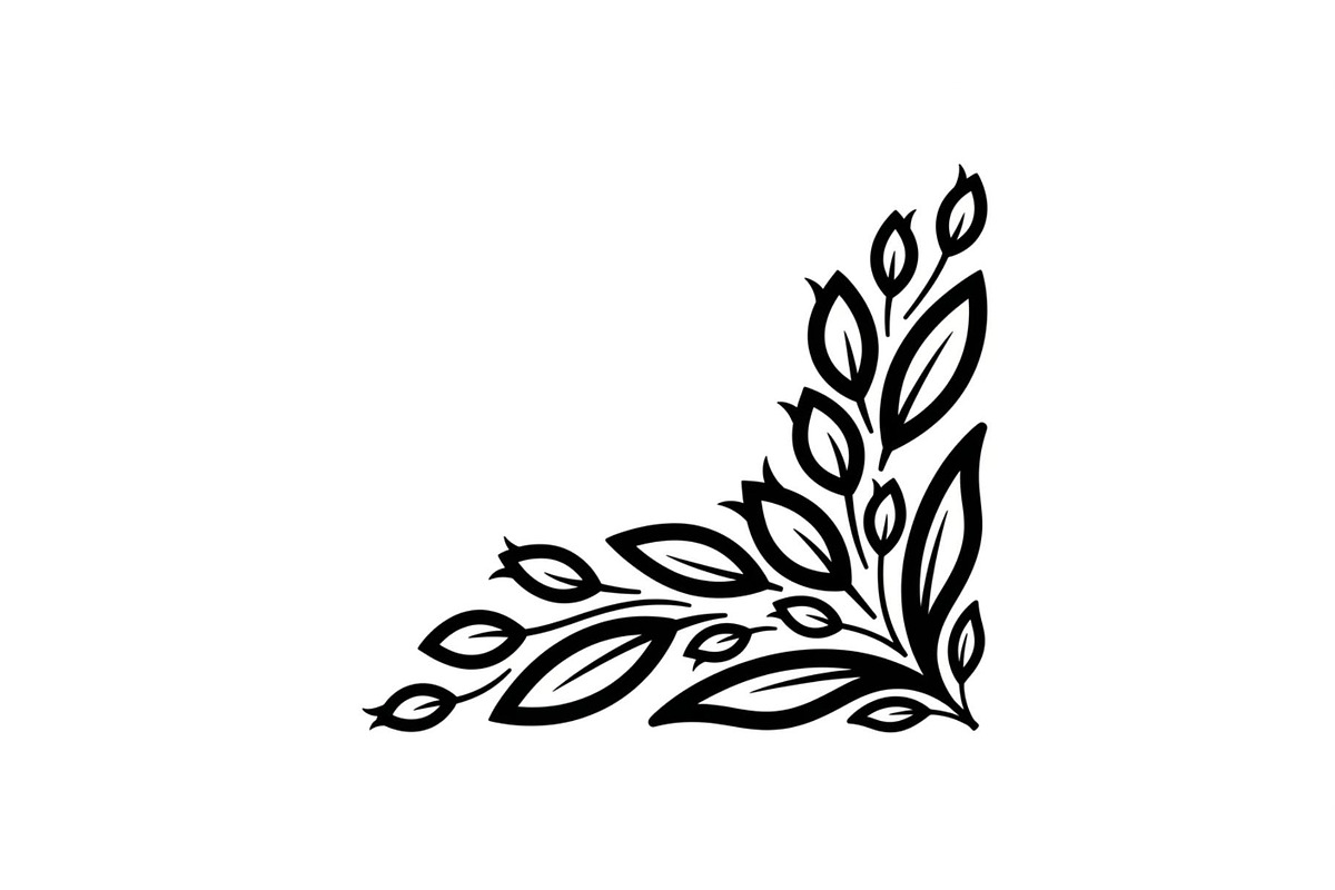 Floral Corner Ornament Vector Bundle, an Illustration by Designs_River (Photo 22 of 51)