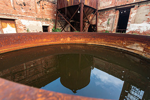 industrial water tank AI generated, a Photo by WorldOfPhotos