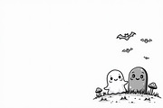 Spooky Halloween Clipart Bundle, an Illustration by yasushie (Thumbnail 14 of 26)