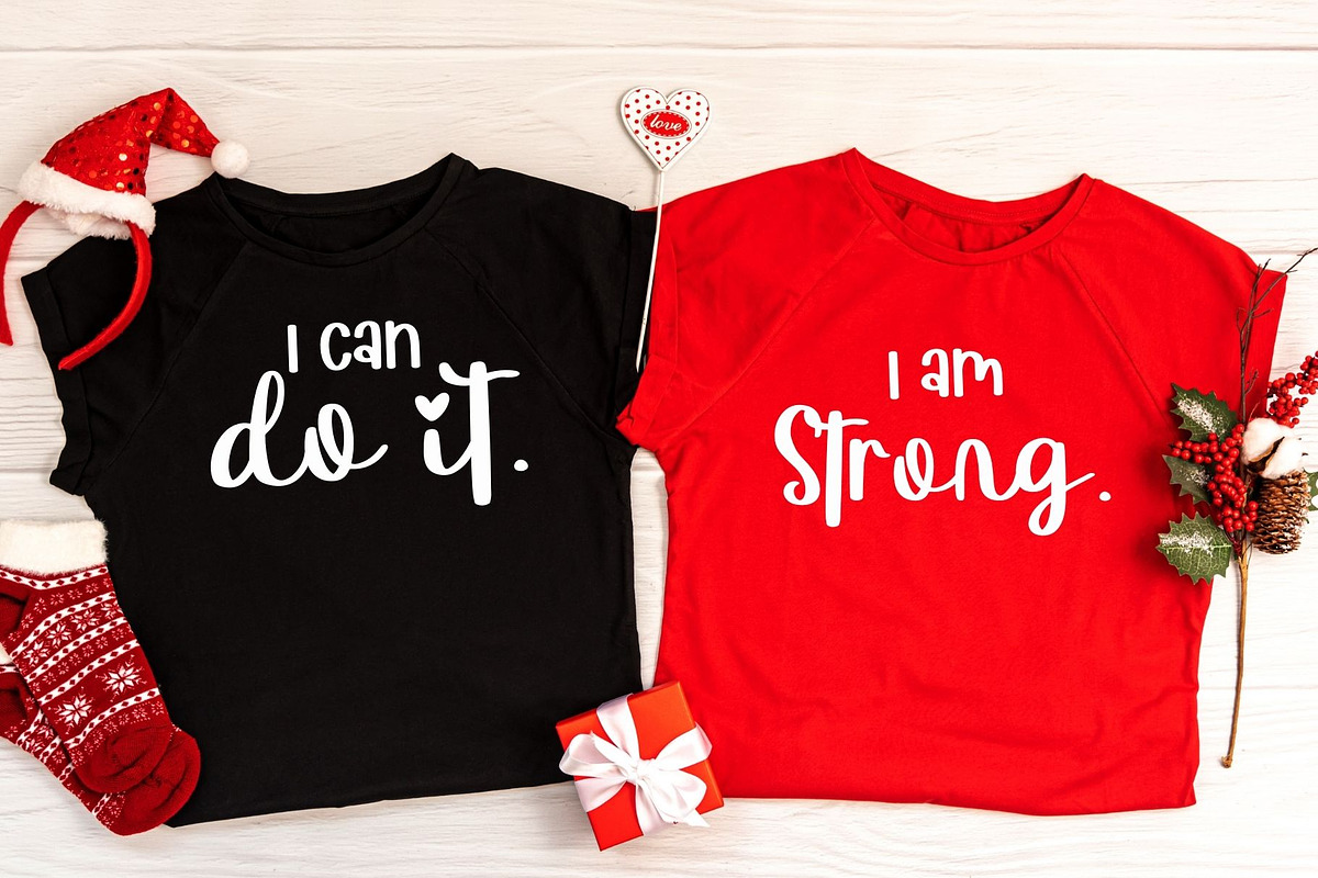 Hello Christmas - Font Duo, a Handwritten Font by AnningArts (Photo 7 of 9)