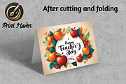 Teacher's Day Greeting Card 7x5, a Card Template by Print Haven (Thumbnail 3 of 4)