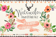 50% Off • Watercolor Bundle, a Decorative Illustration by Graphic Box (Thumbnail 6 of 7)