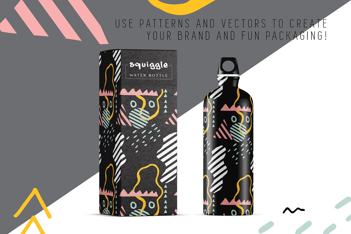 Hand Drawn Pattern Bundle, a Pattern Graphic by Suphansa (Photo 6 of 20)