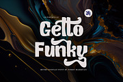 Getto Funky - Display Font, a Sans Serif Font by FHFont (Thumbnail 9 of 9)