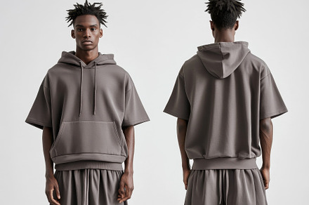 Fashionable Grey Athletic Wear Highl, a Photo by Tanuart