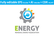 Renewable Energy Logo, a Branding & Logo Template by Designoo (Thumbnail 3 of 6)