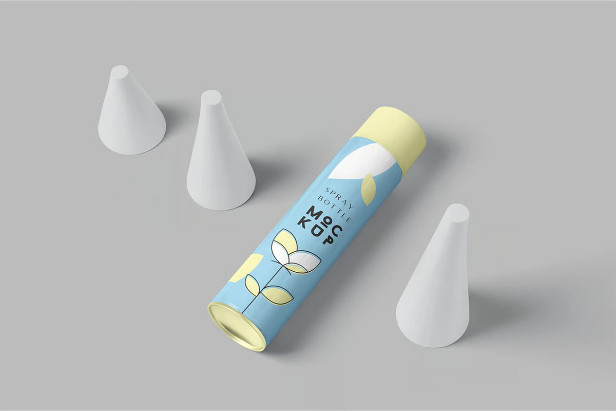 Spray Bottle Mockups, a Product Mockup by megostudi0 (Photo 4 of 8)