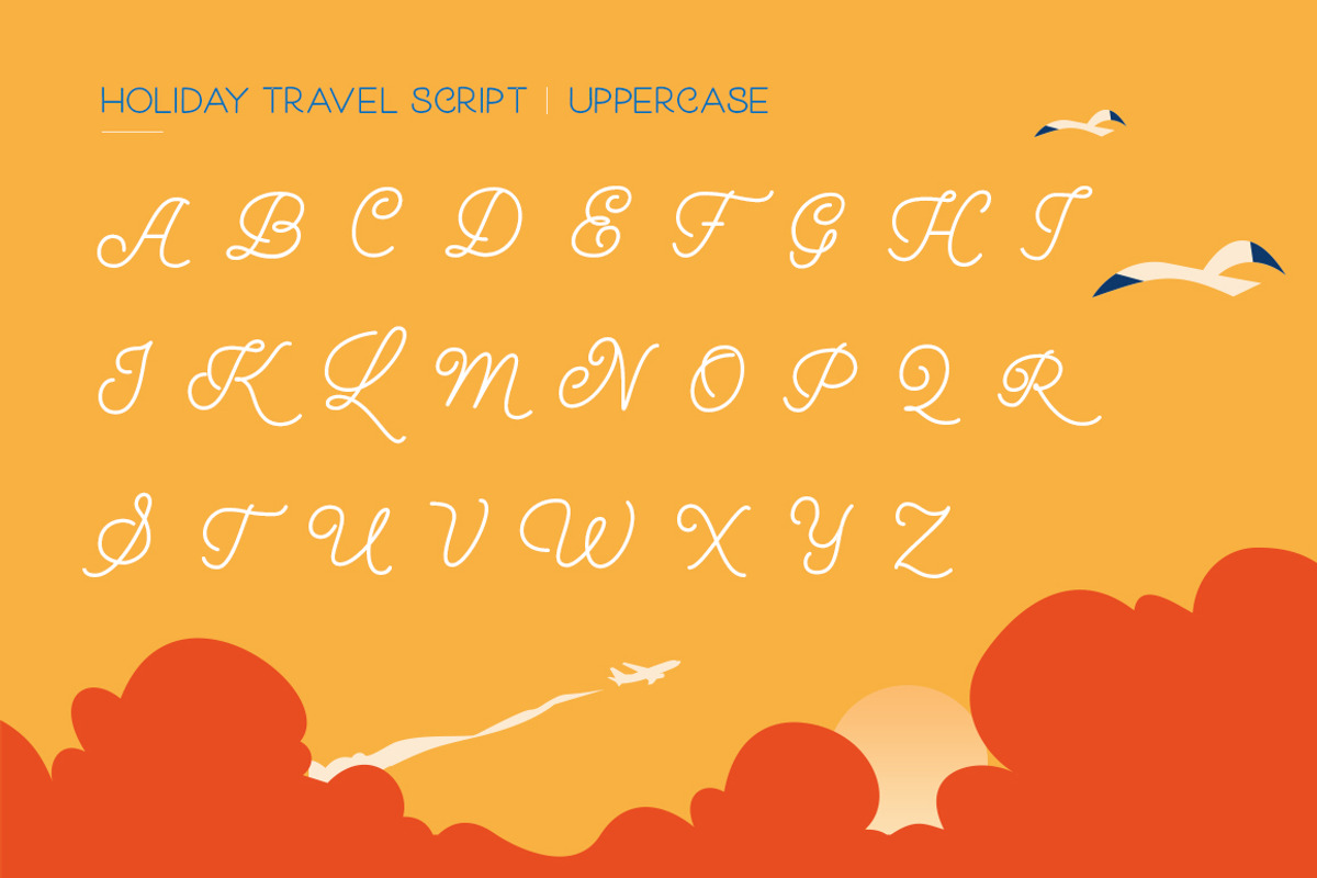 Holiday Travel Font Duo preview 6