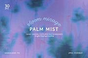 Bloom Mirage- Palm Mist, a Background Graphic by DigARTbyHavroshka (Thumbnail 1 of 11)