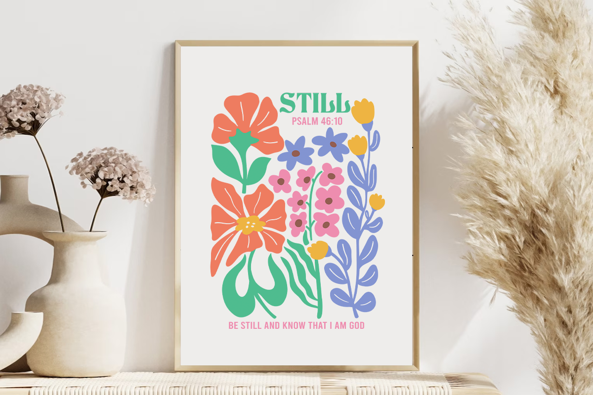 Boho Christian Floral SVG Bundle, an Object Illustration by LemonDesign (Photo 8 of 11)