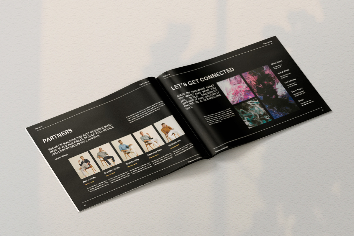 Raven Brand Guidelines, a Presentation Template by Analogi Studio (Photo 13 of 14)