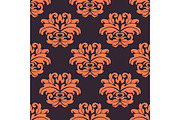 Purple and peach seamless pattern, a Pattern Graphic by Vector Tradition (Thumbnail 1 of 3)