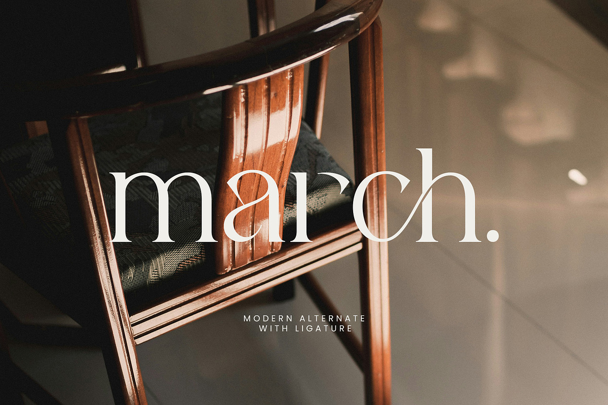 Vogane | Modern Elegant Ligature, a Serif Font by Typoraith Co (Photo 4 of 11)