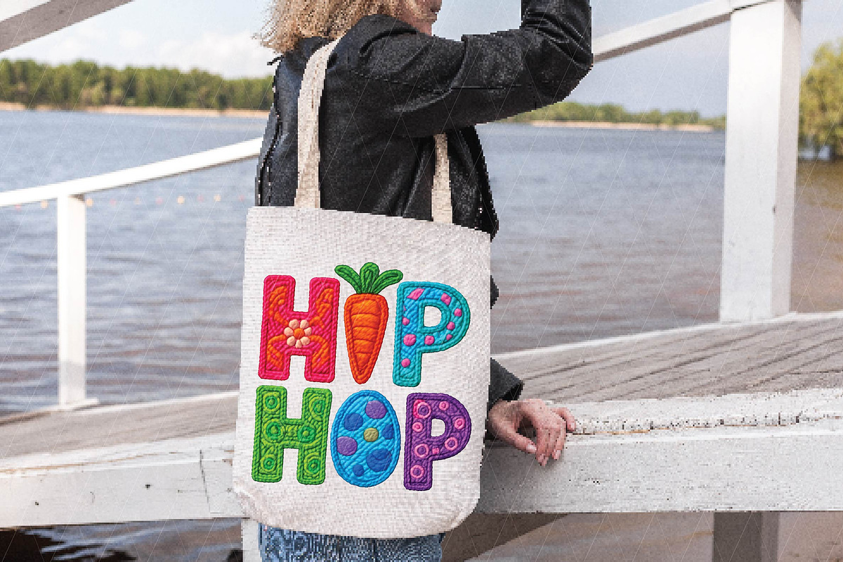 Hip hop Happy Easter png sublimation, an Illustration by DreamPrint404 (Photo 4 of 7)