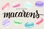 Macarons - French Cookie Watercolor, an Illustration by RV Zarpelon (Thumbnail 1 of 3)