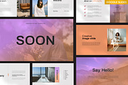 Soon Google Slides Template, a Presentation Template by Twntysix (Thumbnail 1 of 4)