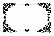 Elegant Floral Border Vector Design,, an Illustration by Amazin_art (Thumbnail 16 of 26)